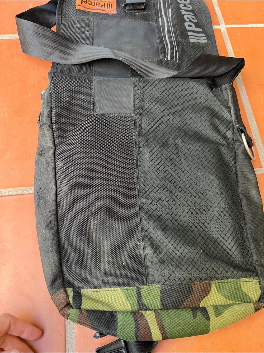 Parcel NYC Messenger Velcro Bag, 1990s
